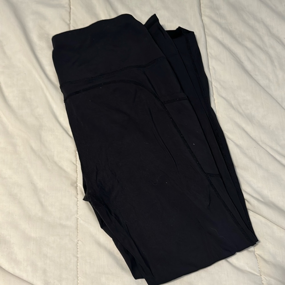 XL black leggings